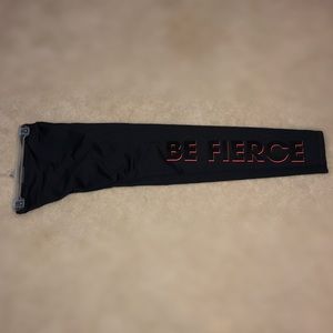 Old Navy “be fierce” workout pants